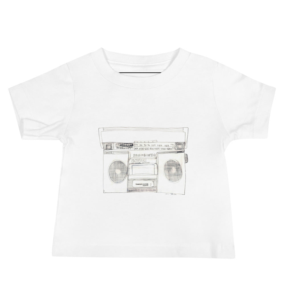 Boombox Baby Jersey Short Sleeve Tee