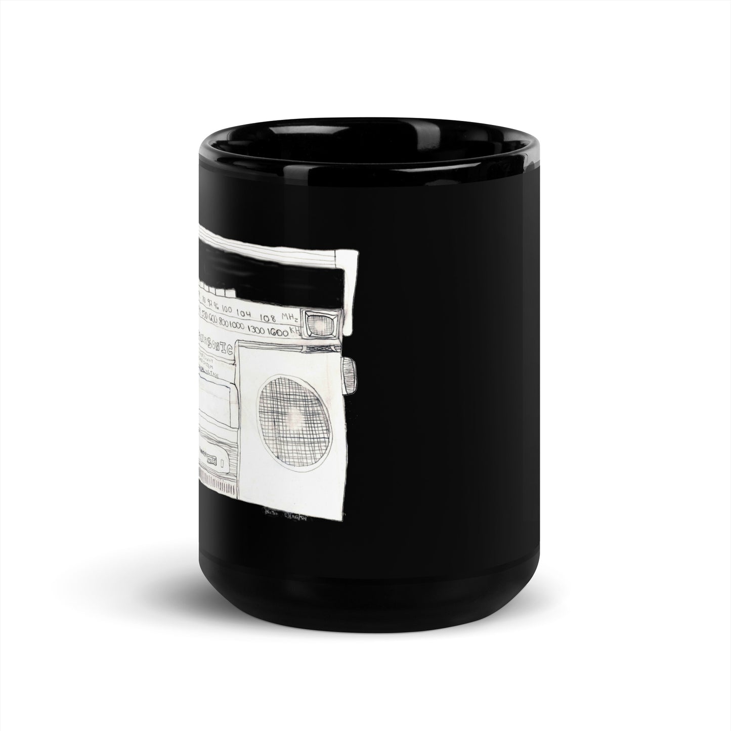 Boombox Mug (Black)