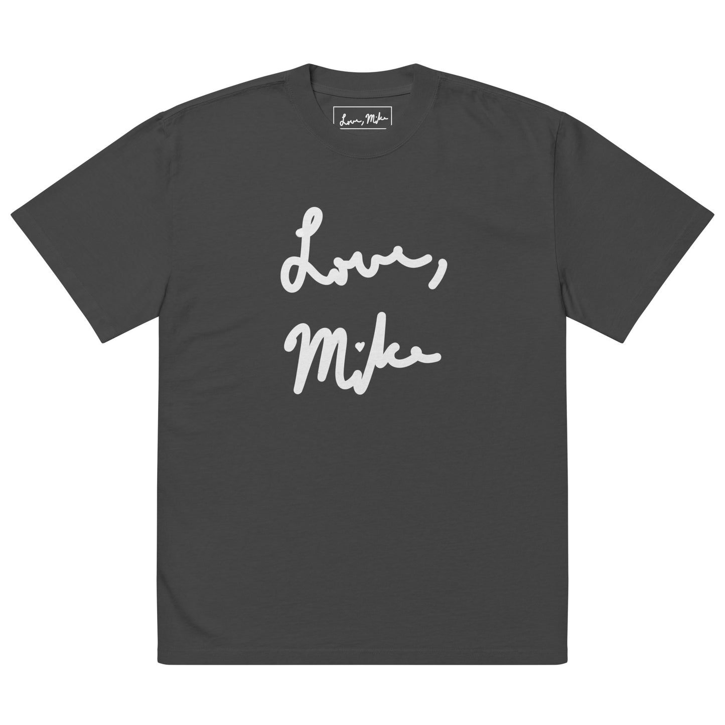 Love, Mike Oversized Faded T-shirt