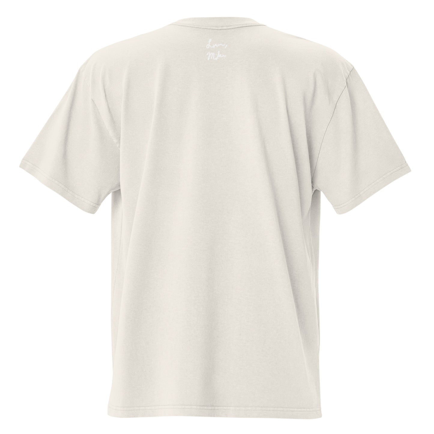 Love Mike Oversized faded t-shirt