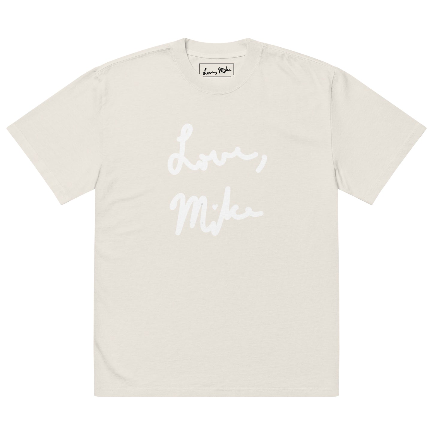 Love, Mike Oversized Faded T-shirt