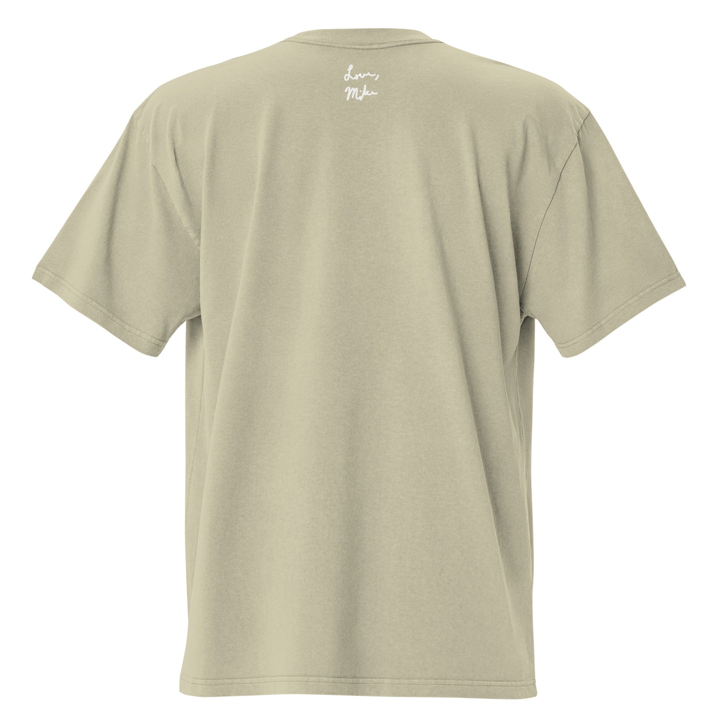 Love Mike Oversized faded t-shirt
