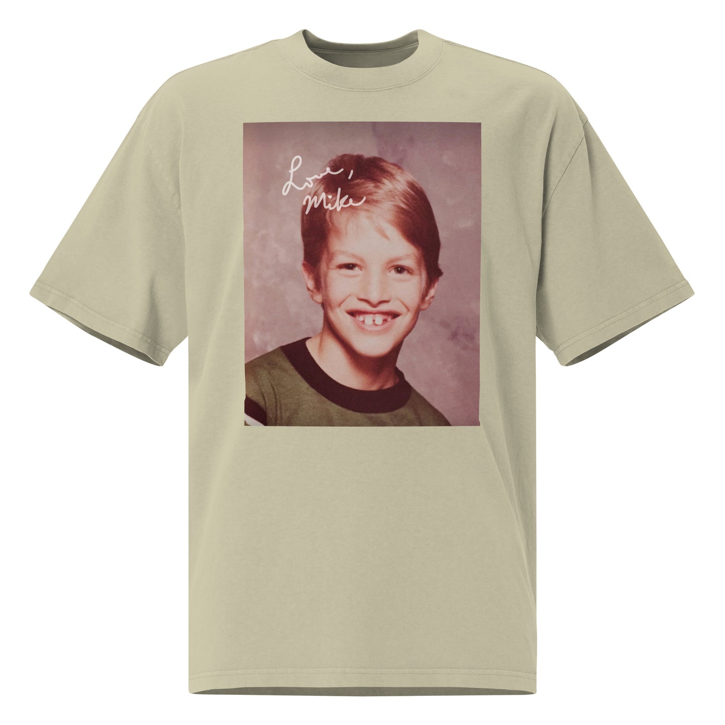 Love Mike Oversized faded t-shirt