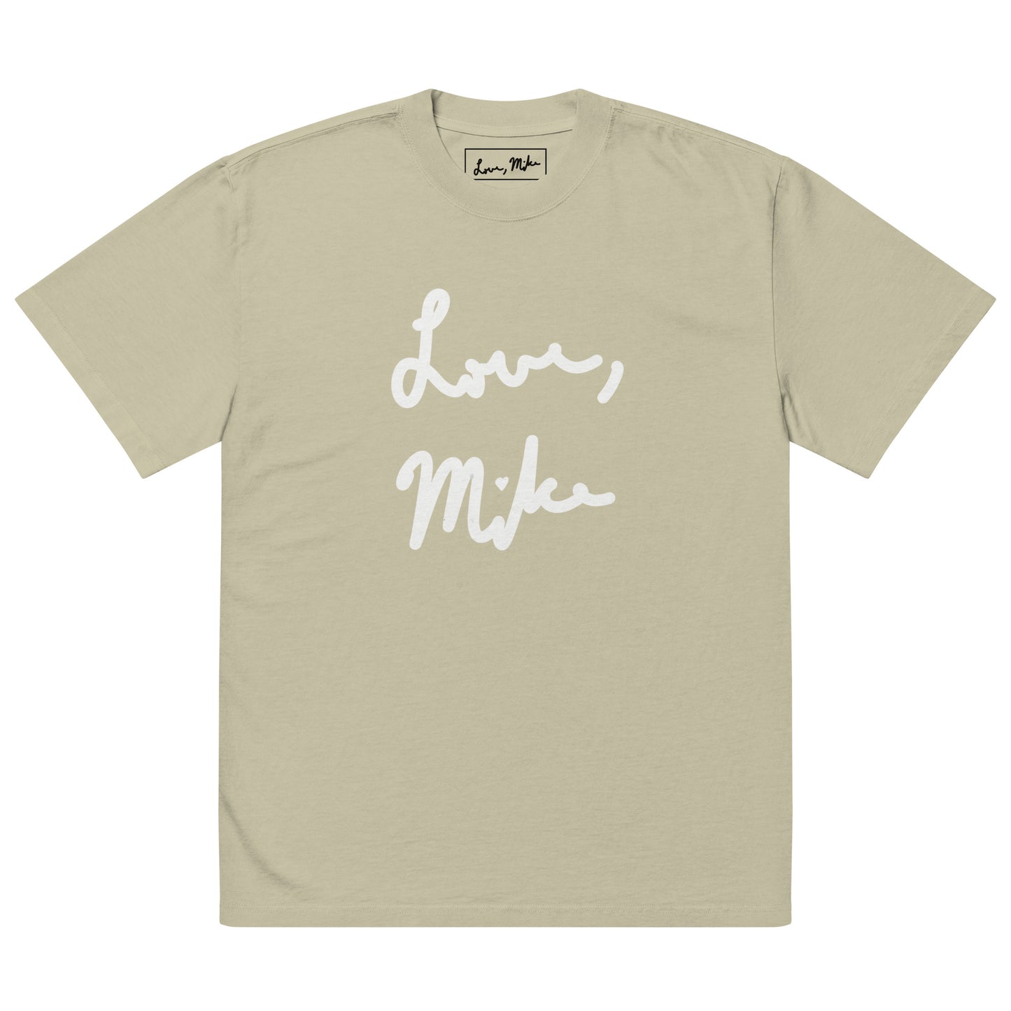 Love, Mike Oversized Faded T-shirt
