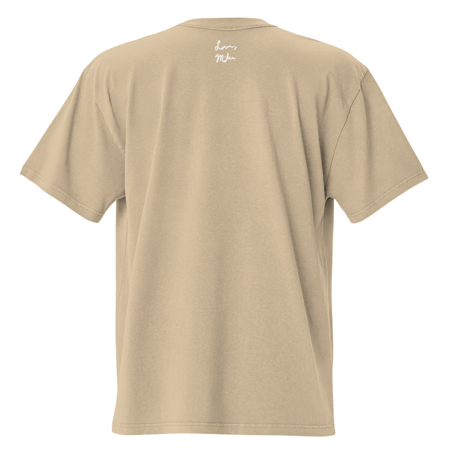 Love Mike Oversized faded t-shirt