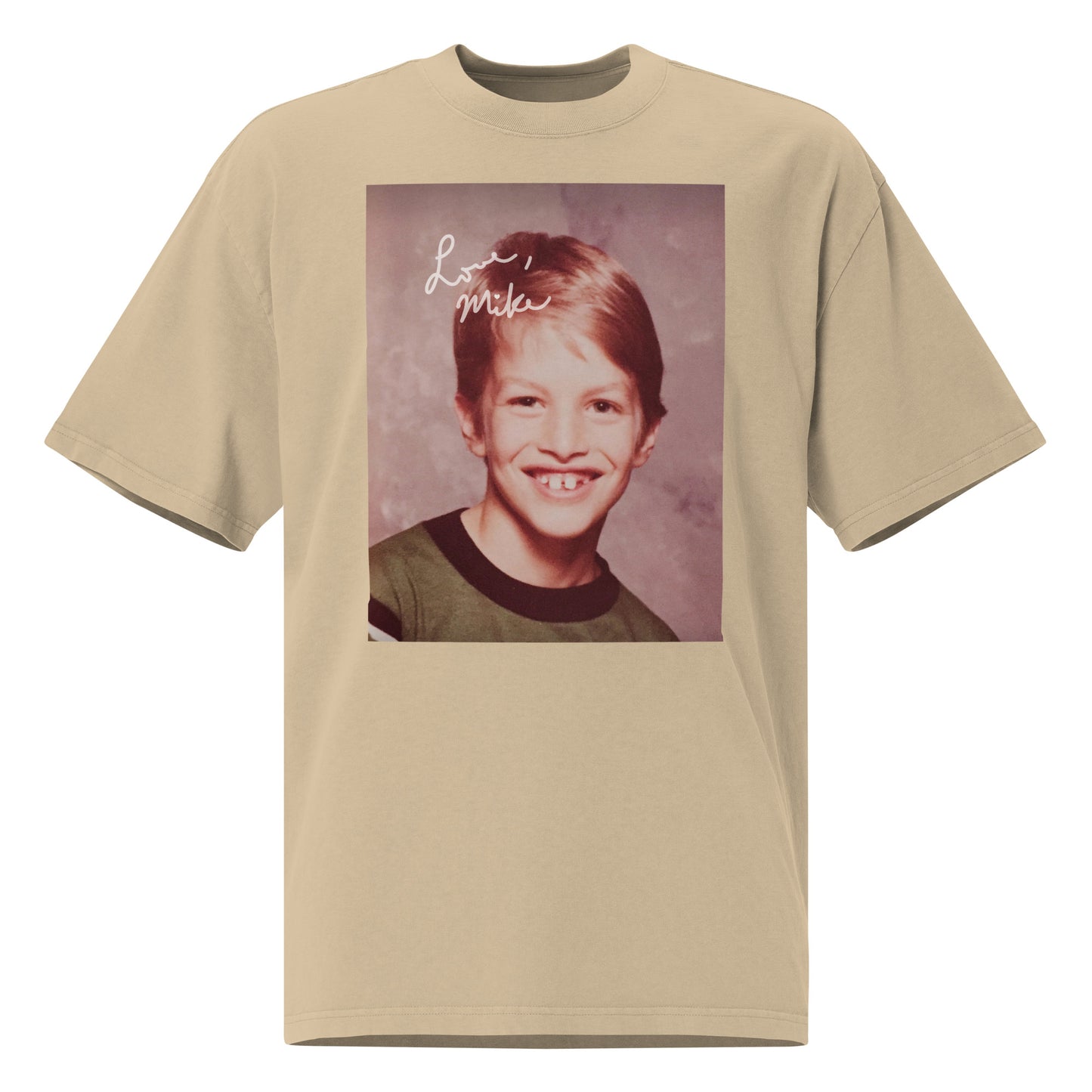 Love Mike Oversized faded t-shirt