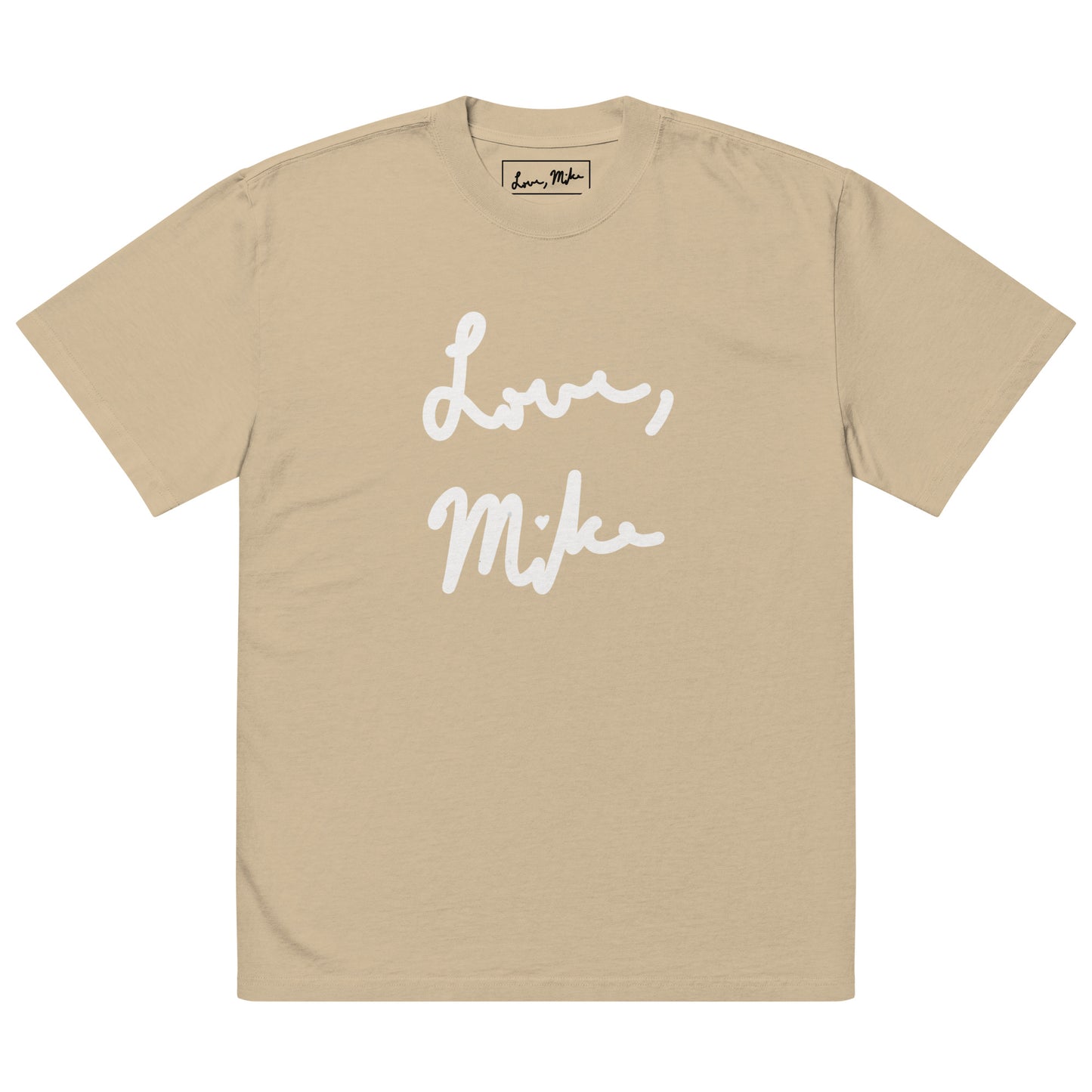 Love, Mike Oversized Faded T-shirt