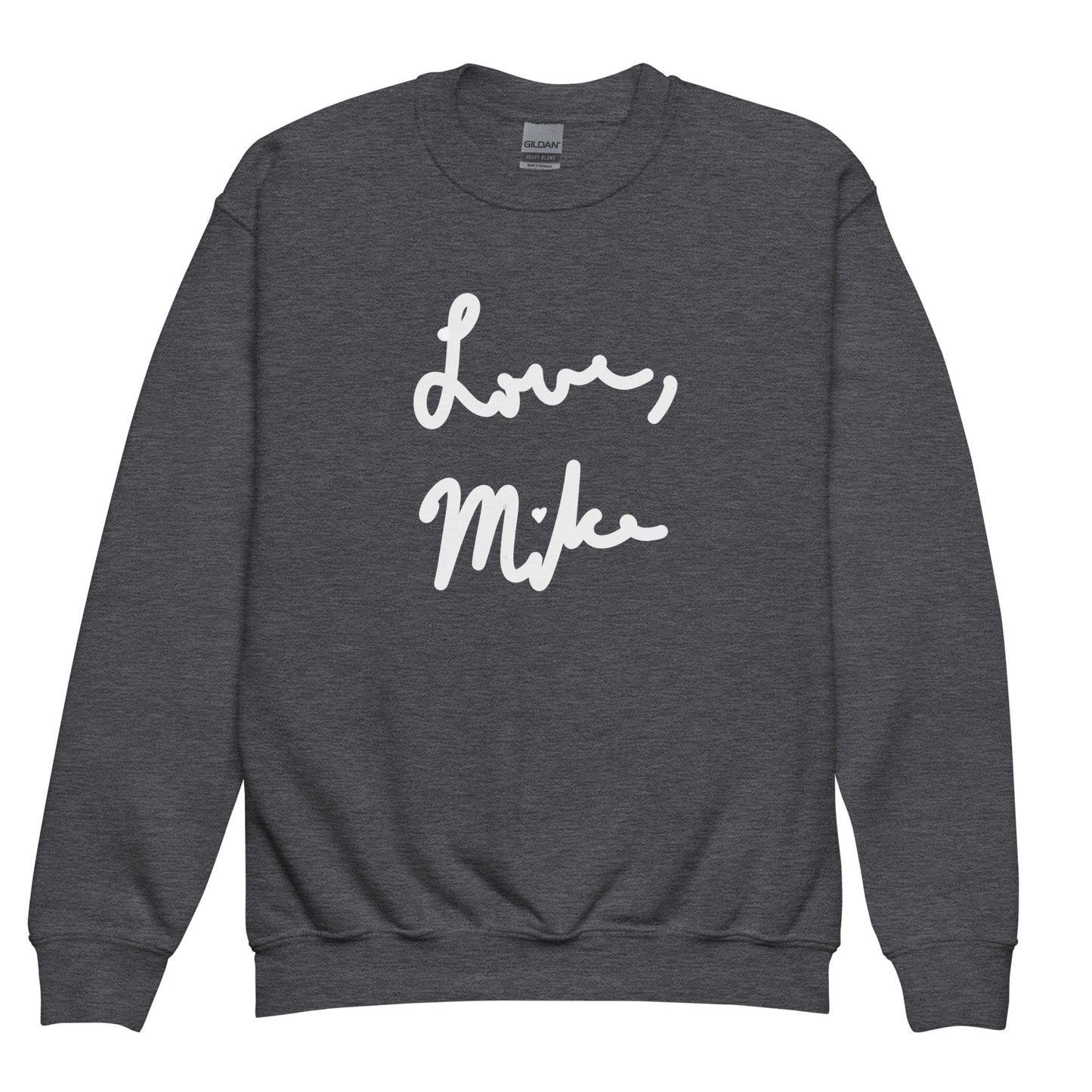 Love, Mike Youth Crewneck Sweatshirt