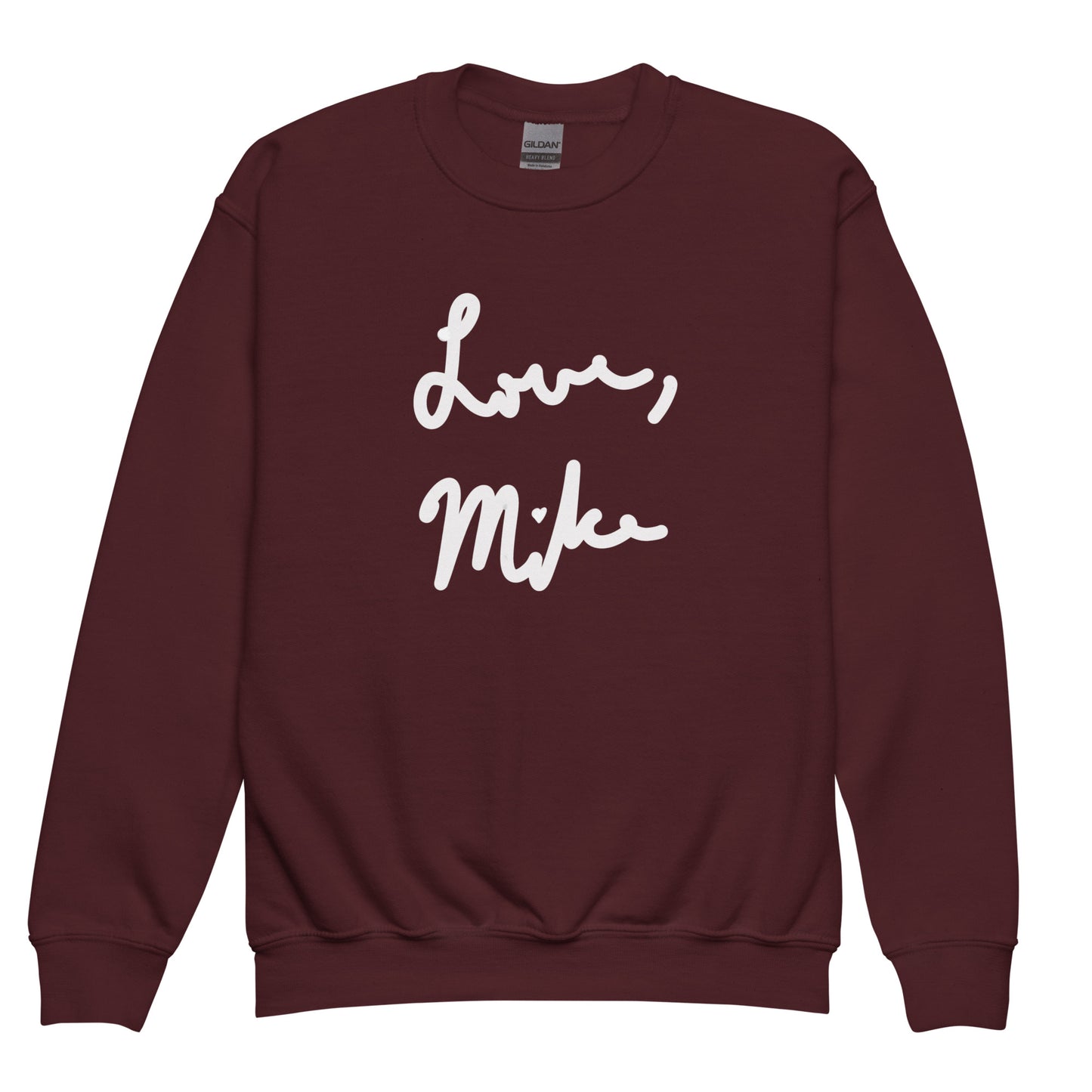 Love, Mike Youth Crewneck Sweatshirt