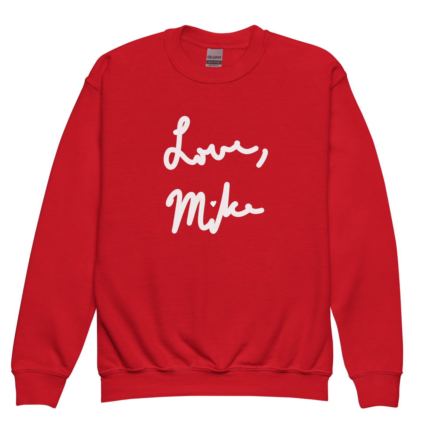 Love, Mike Youth Crewneck Sweatshirt
