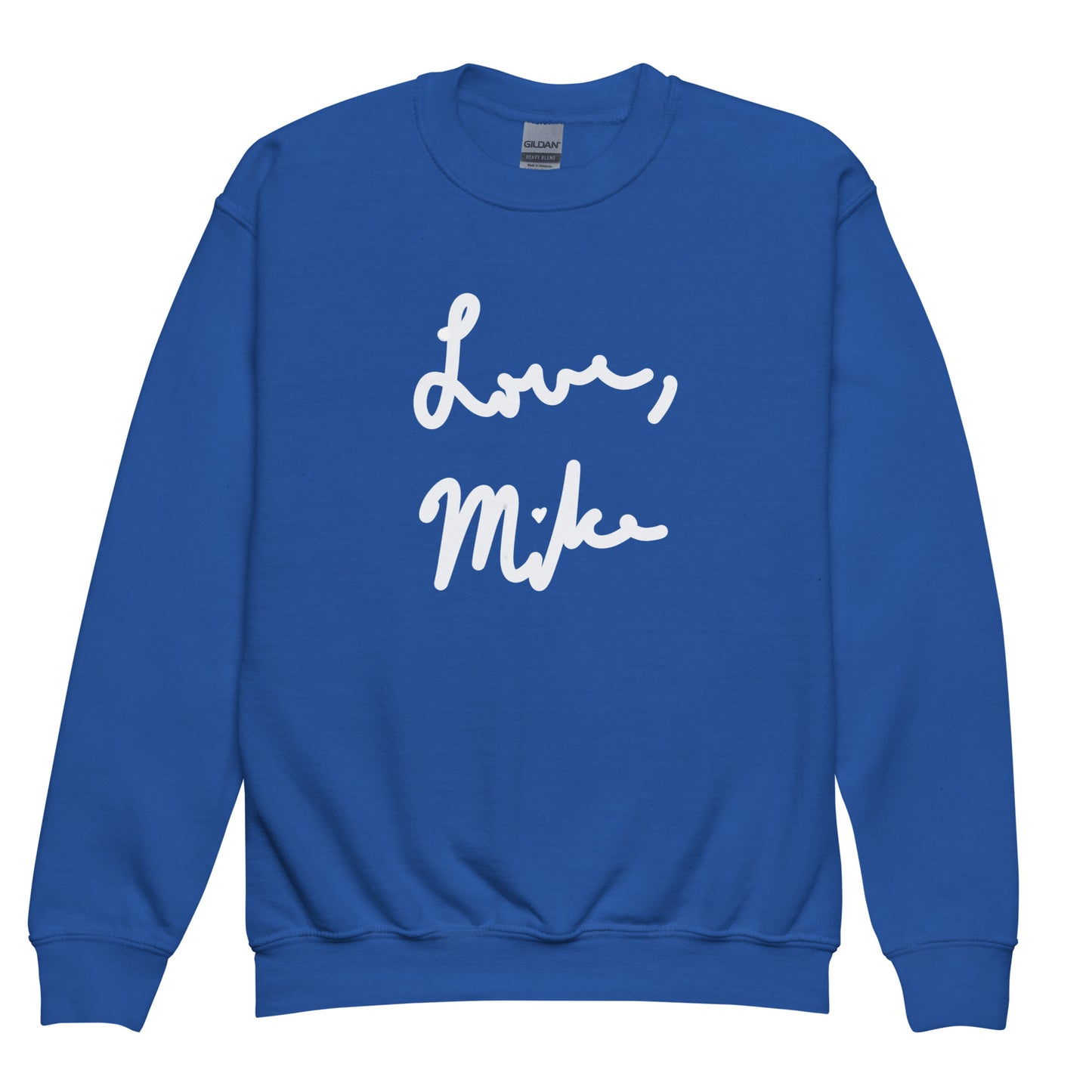 Love, Mike Youth Crewneck Sweatshirt