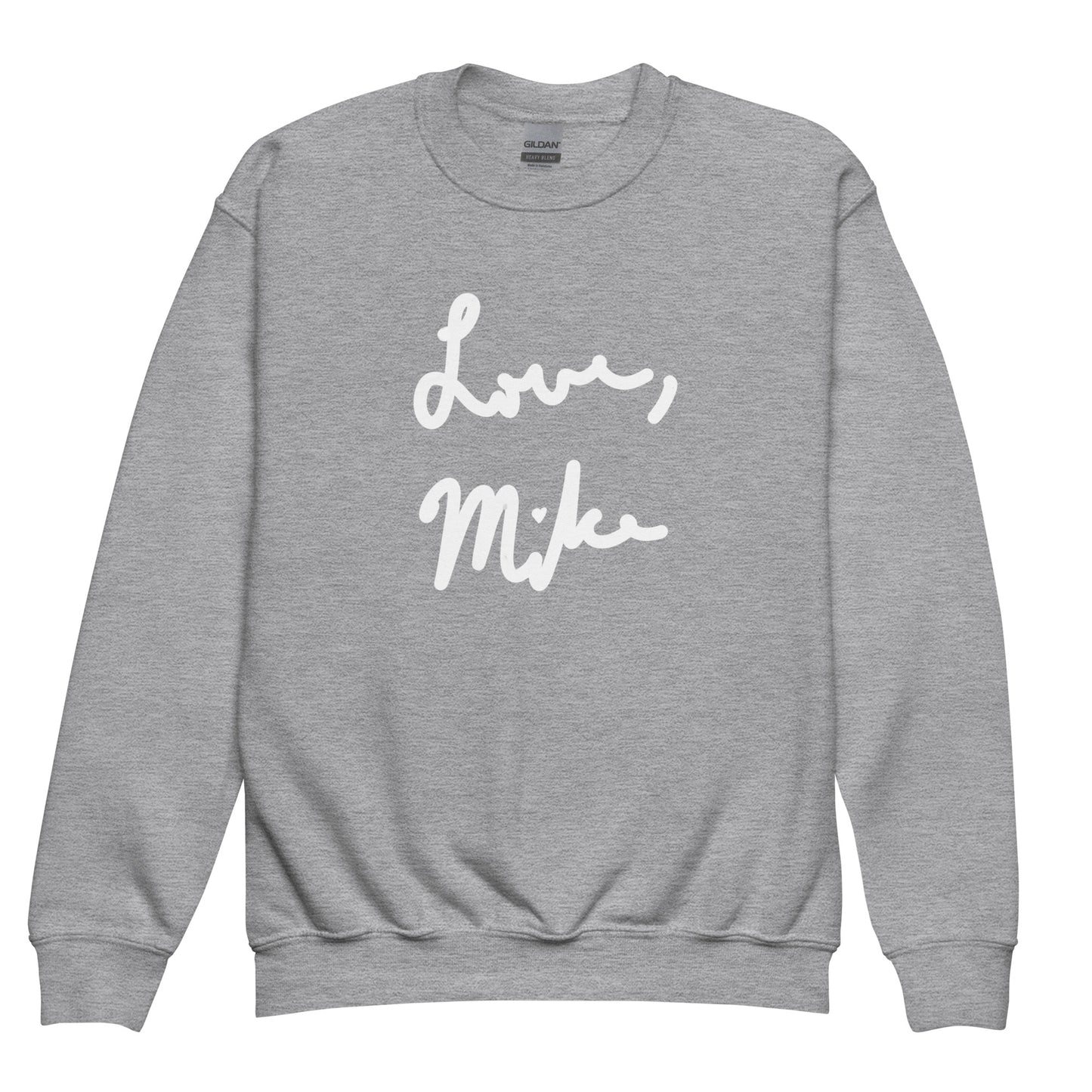 Love, Mike Youth Crewneck Sweatshirt