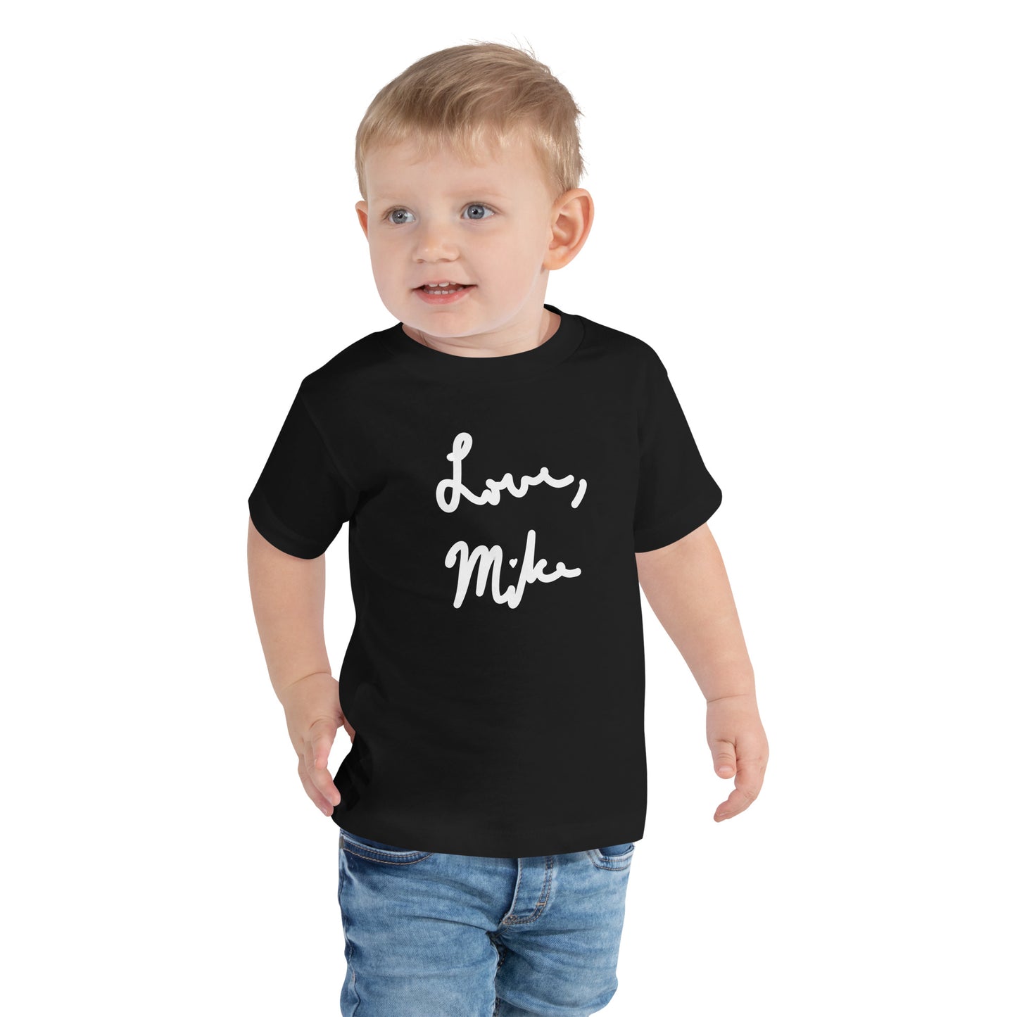 Love, Mike Toddler Short Sleeve Tee