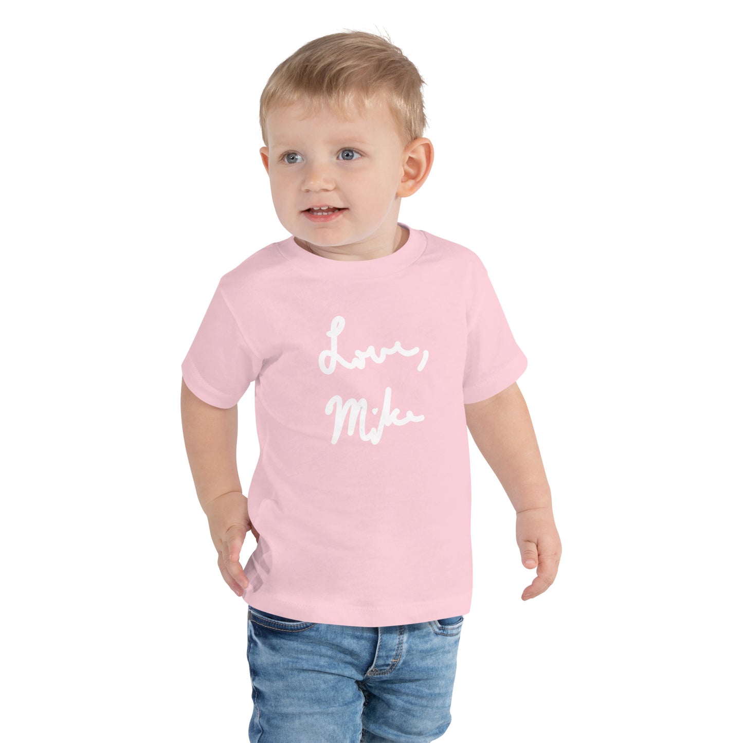 Love, Mike Toddler Short Sleeve Tee