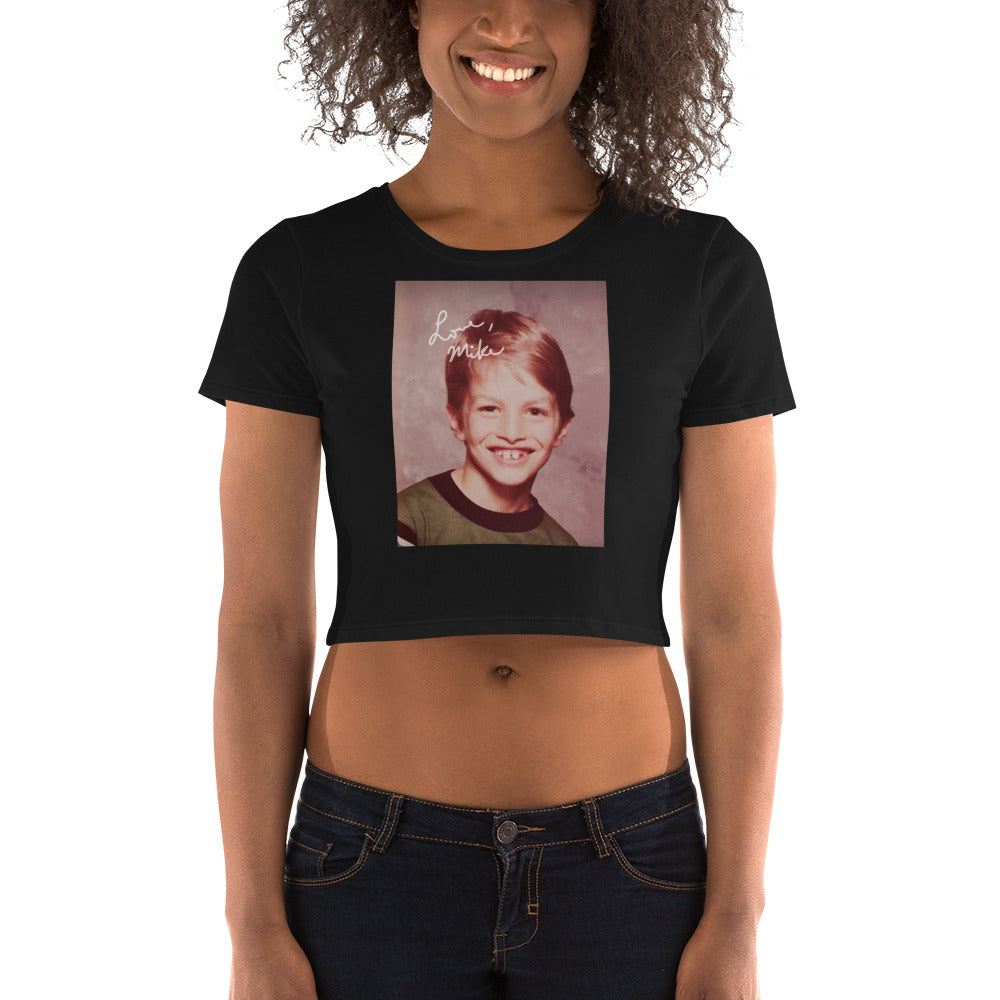 Love Mike Women’s Crop Tee