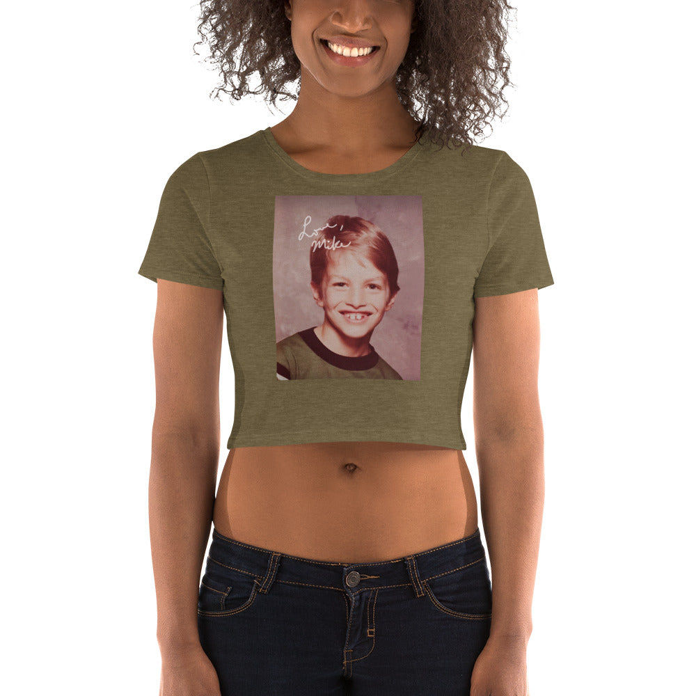 Love Mike Women’s Crop Tee