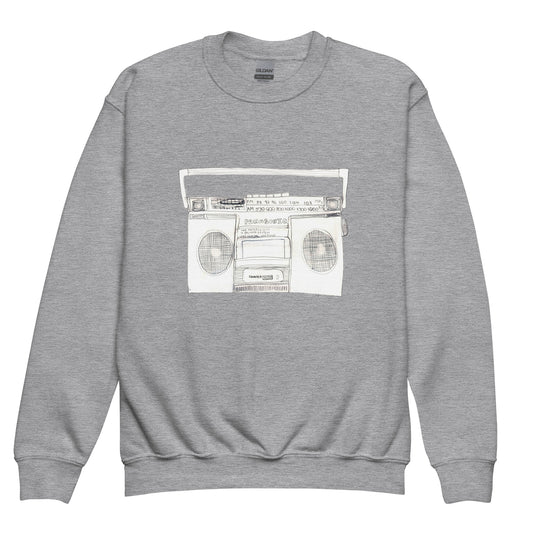 Boombox Youth Crewneck Sweatshirt