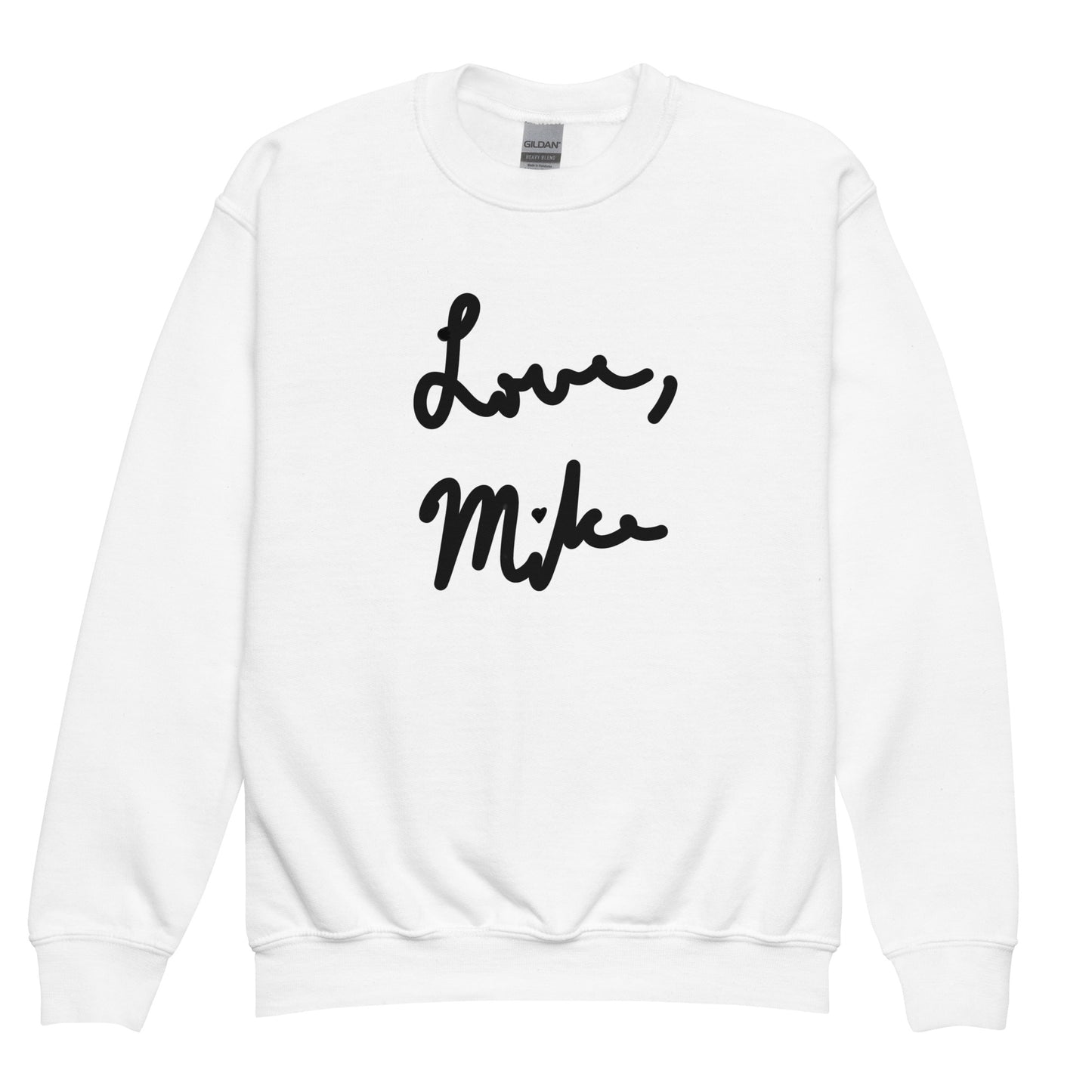 Love, Mike Youth Crewneck Sweatshirt